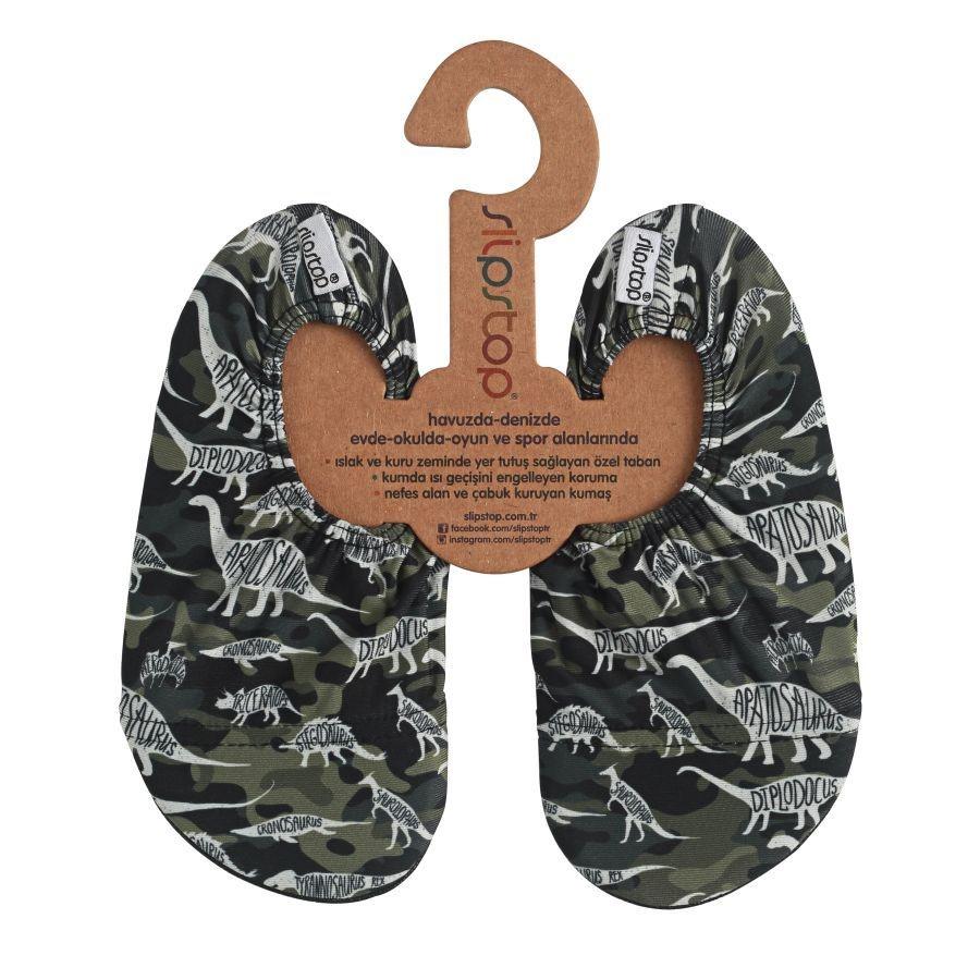 Chausson SLIPSTOP - Dino noir - Pirouette & Cie
