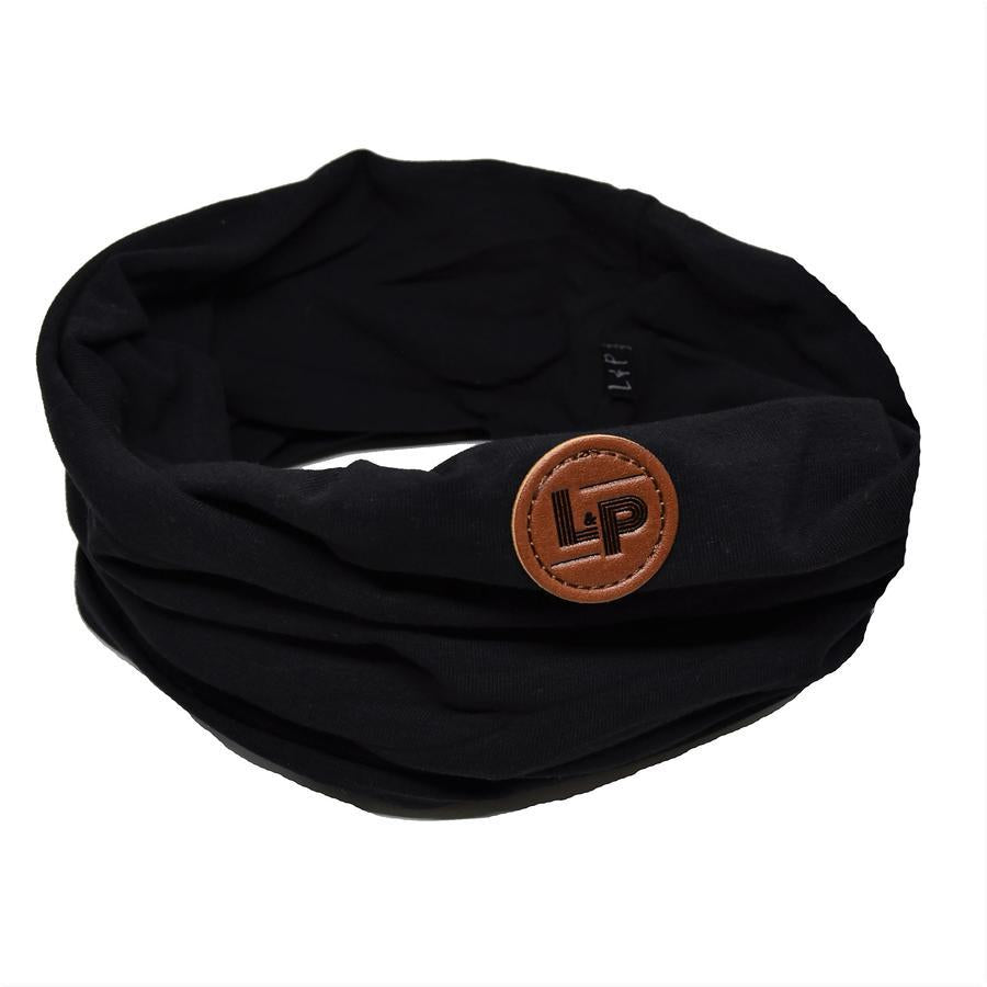 Foulard Anneau Noir uni - Pirouette & Cie