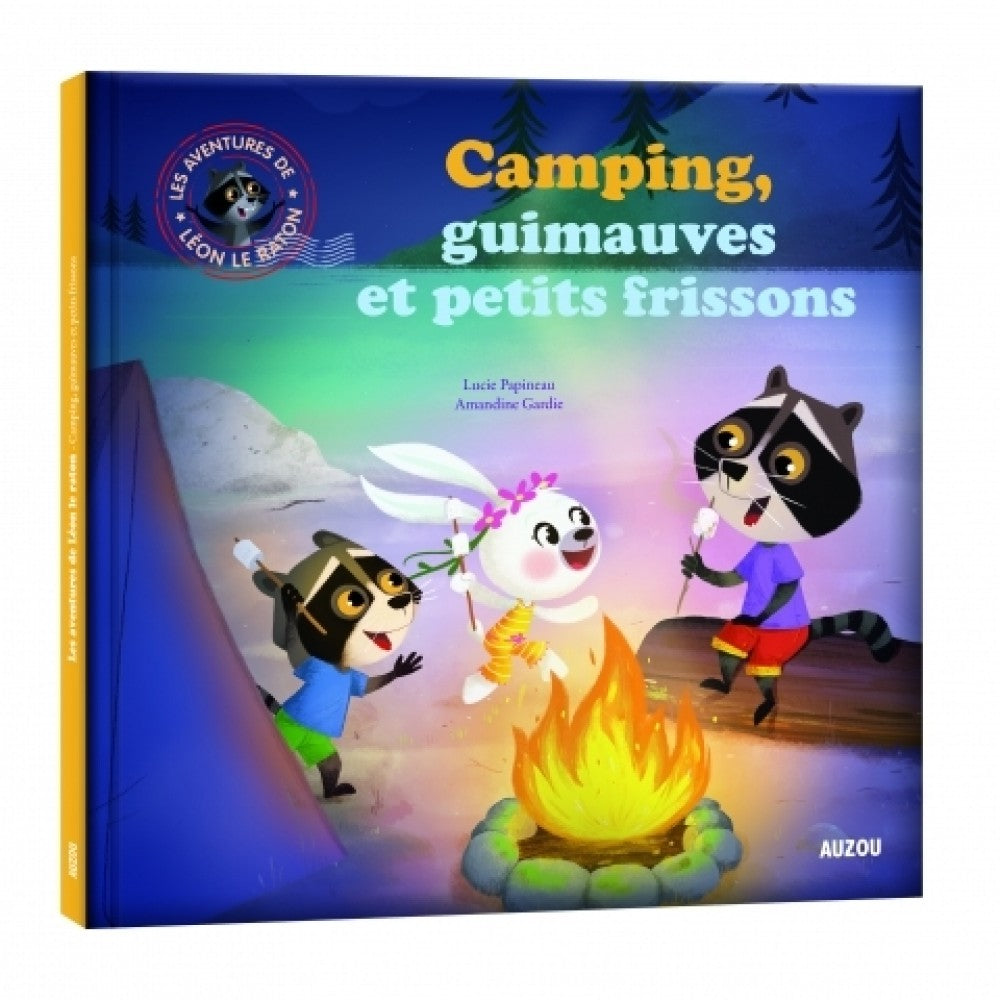 Livre - camping, guimauves et petits frissons