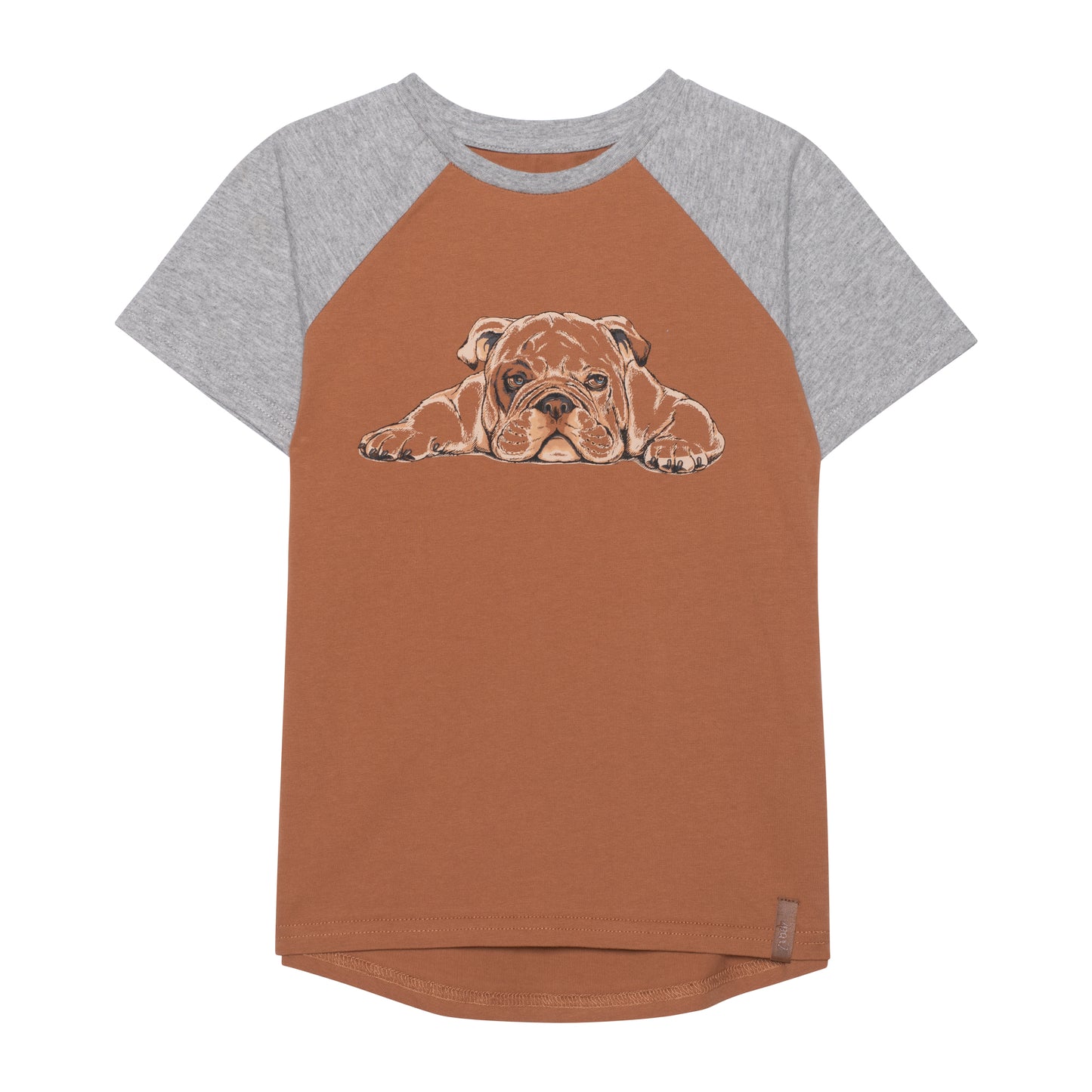 Chandail à manches raglan E30U72-910 - Bisque moka - 2 à 12 ans