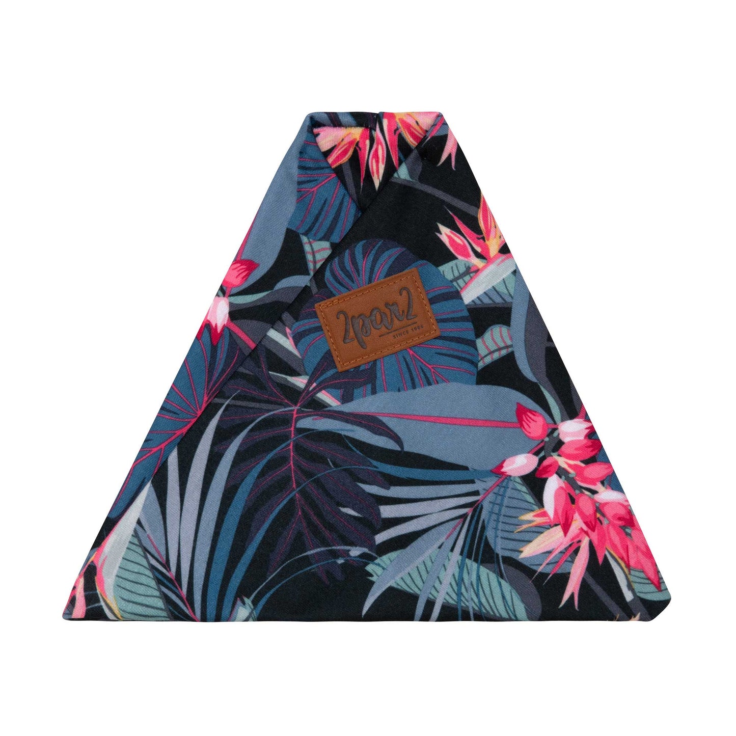 Foulard en coton D30W21-017- AOP Tropical