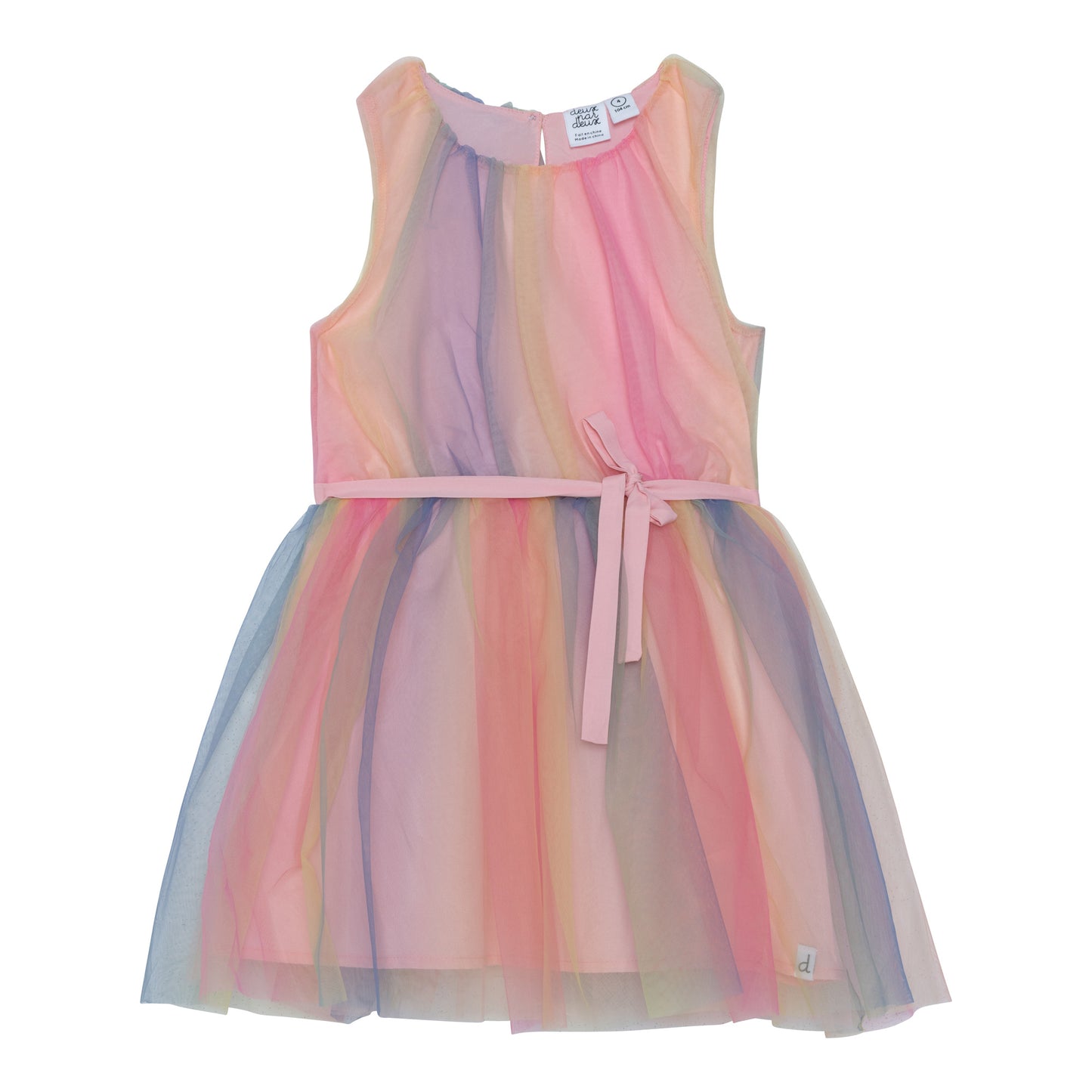 Robe arc-en-ciel E30O91-000 - Unic - 3 à 12 ans