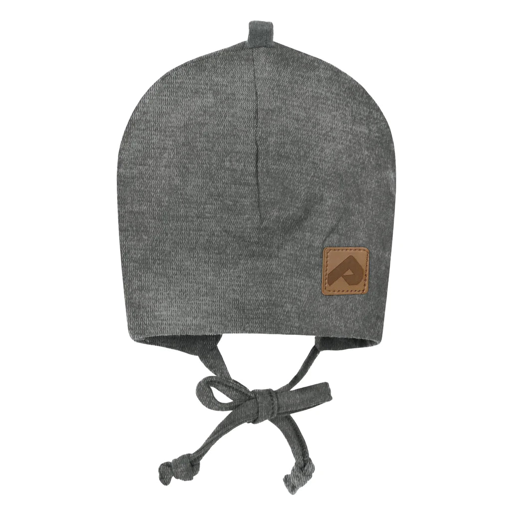 Chapeau à oreilles - Gris chinié - 0-6 mois à 2/6 ans