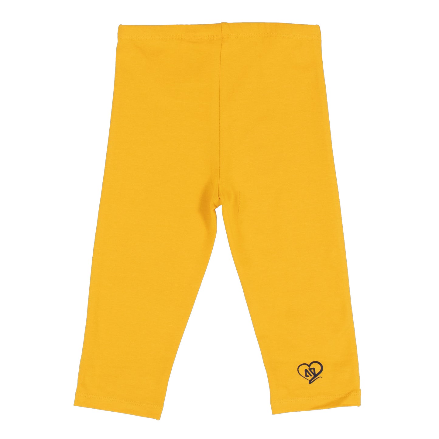 Legging 3/4 jaune - Esprit bohème- S2202-13 - 2 à 12 ans