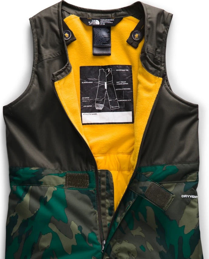 Salopette Isolée motif Camo - 2-6 ans