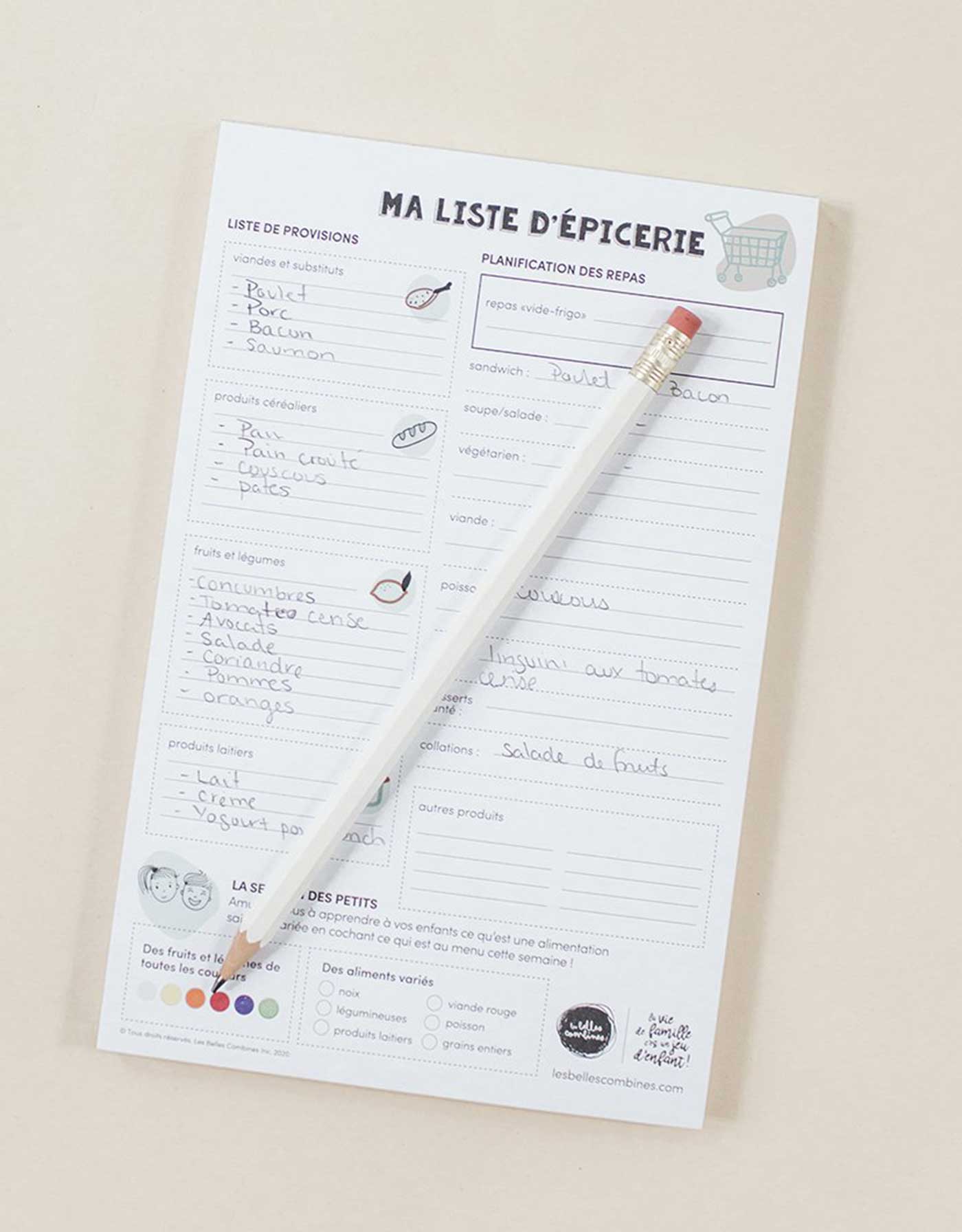 Les Belles Combines - TROUSSE DE SURVIE AUX REPAS