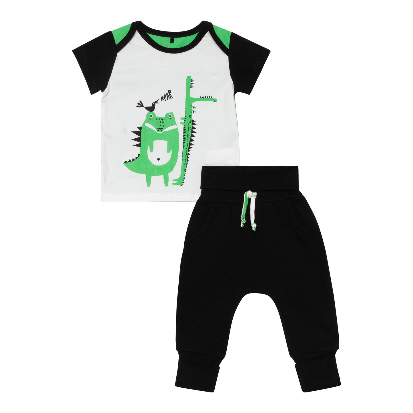 Ensemble chandail et pantalon évolutif coton organique C30D11-100 - 3 à 24 mois