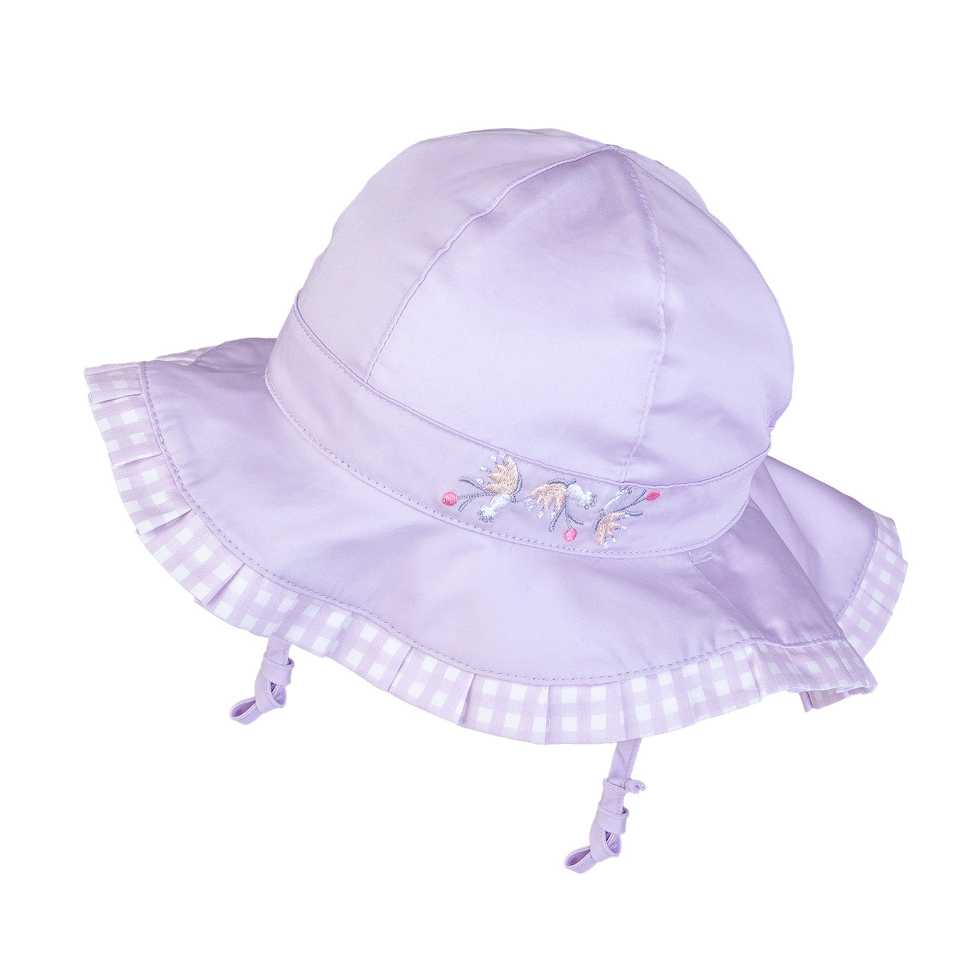 Chapeau soleil - Lilas - 12 mois à 4 ans