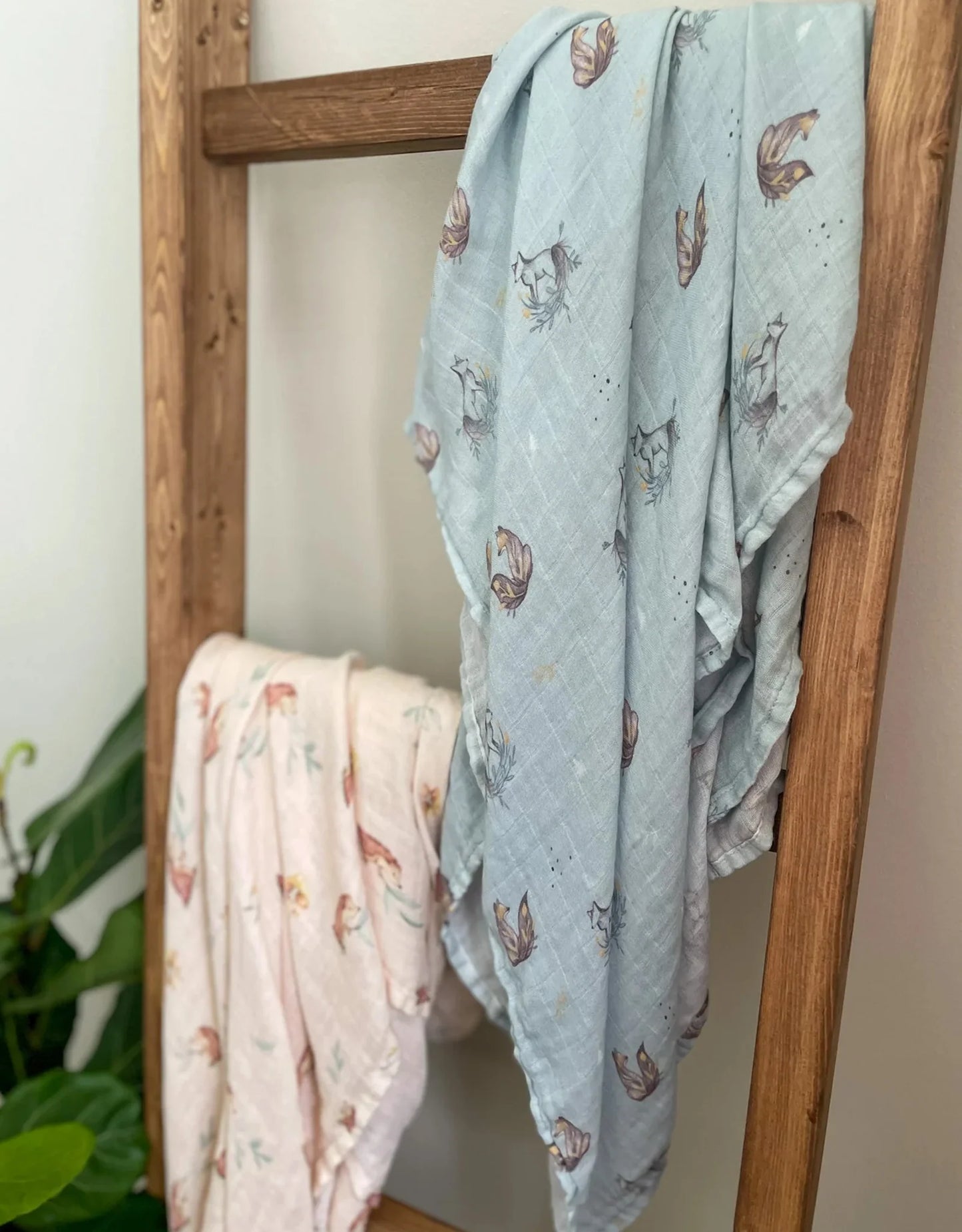 MOUSSELINE BAMBOU COTON - ÉVEIL BORÉAL
