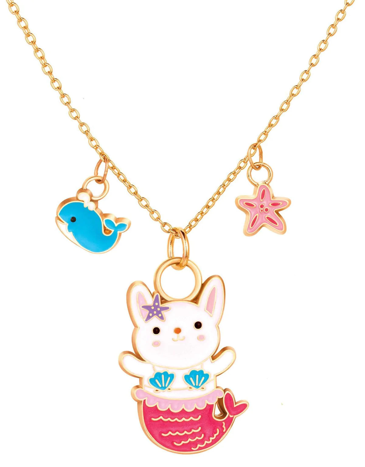 Collier fantaisie - LAPIN SIRÈNE 5ans+