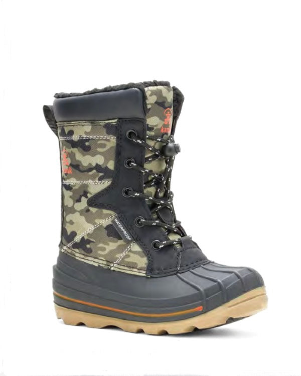 Bottes d'hiver SURFIN P - Noir/Camo 11E à 5 J