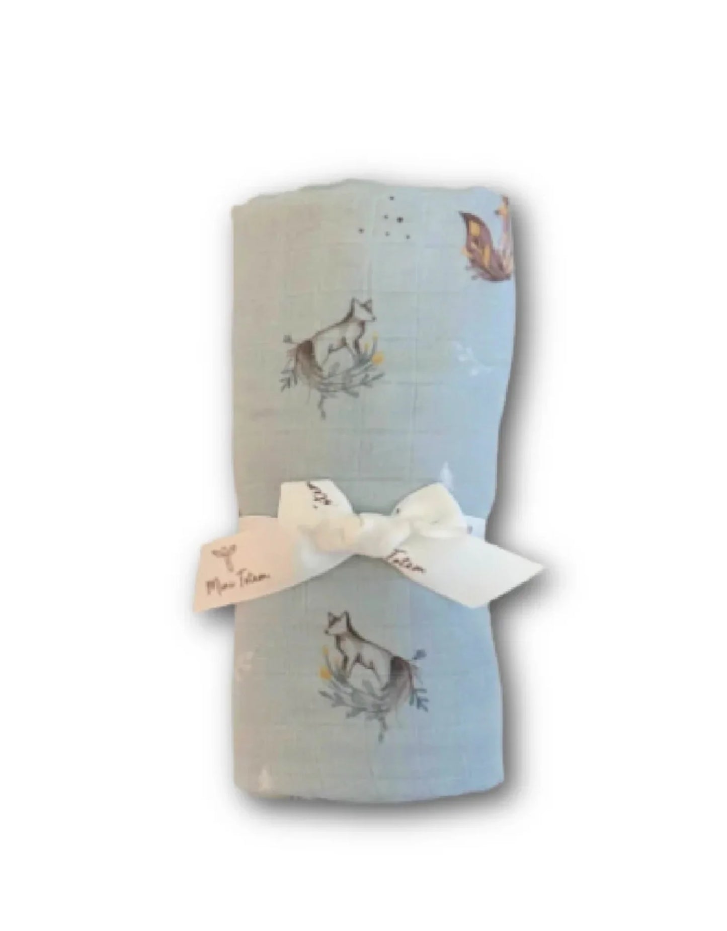 MOUSSELINE BAMBOU COTON - ÉVEIL BORÉAL