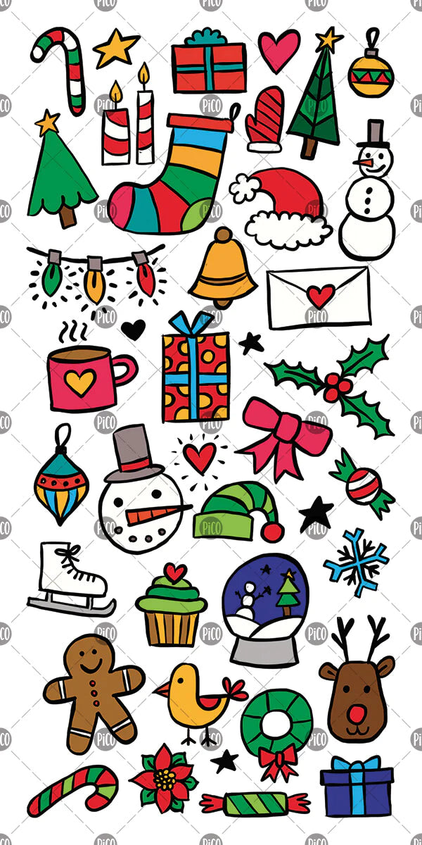 Tatouages - Les doodles de Noël