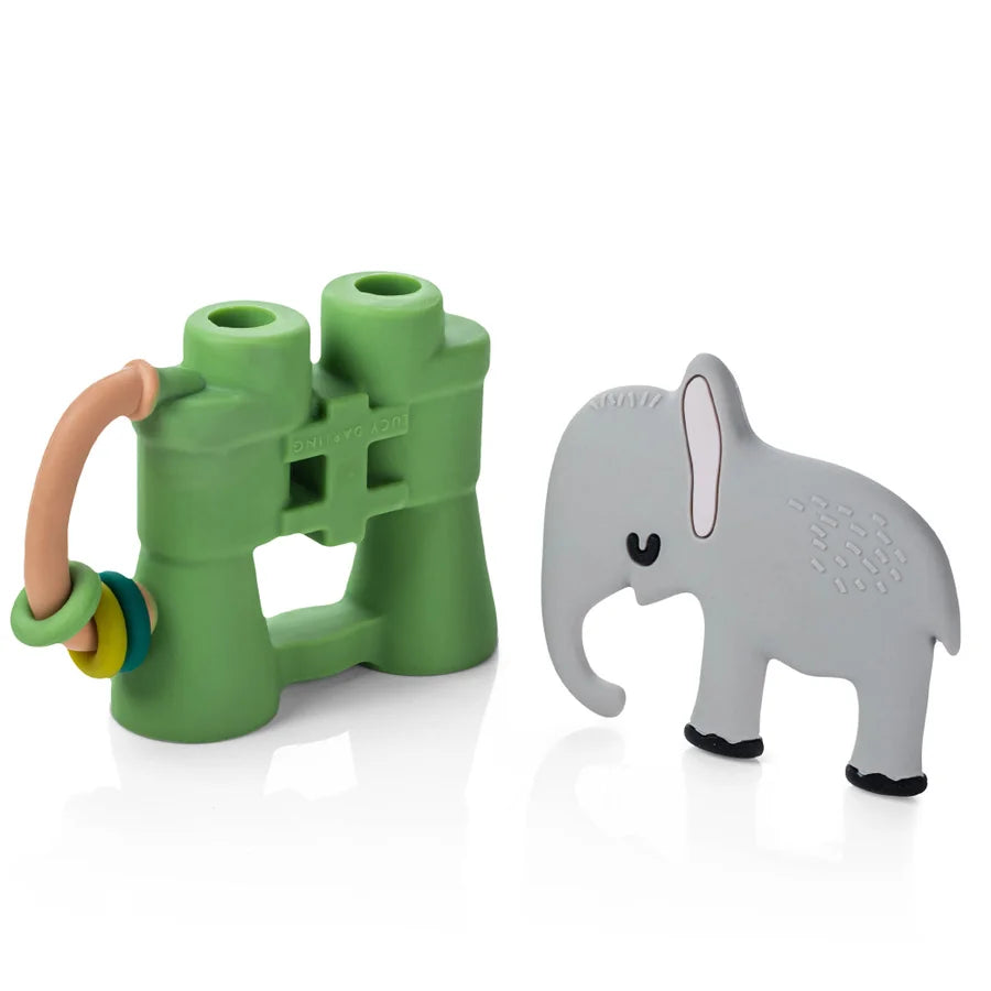 Ensemble de jouets de dentition - Safari