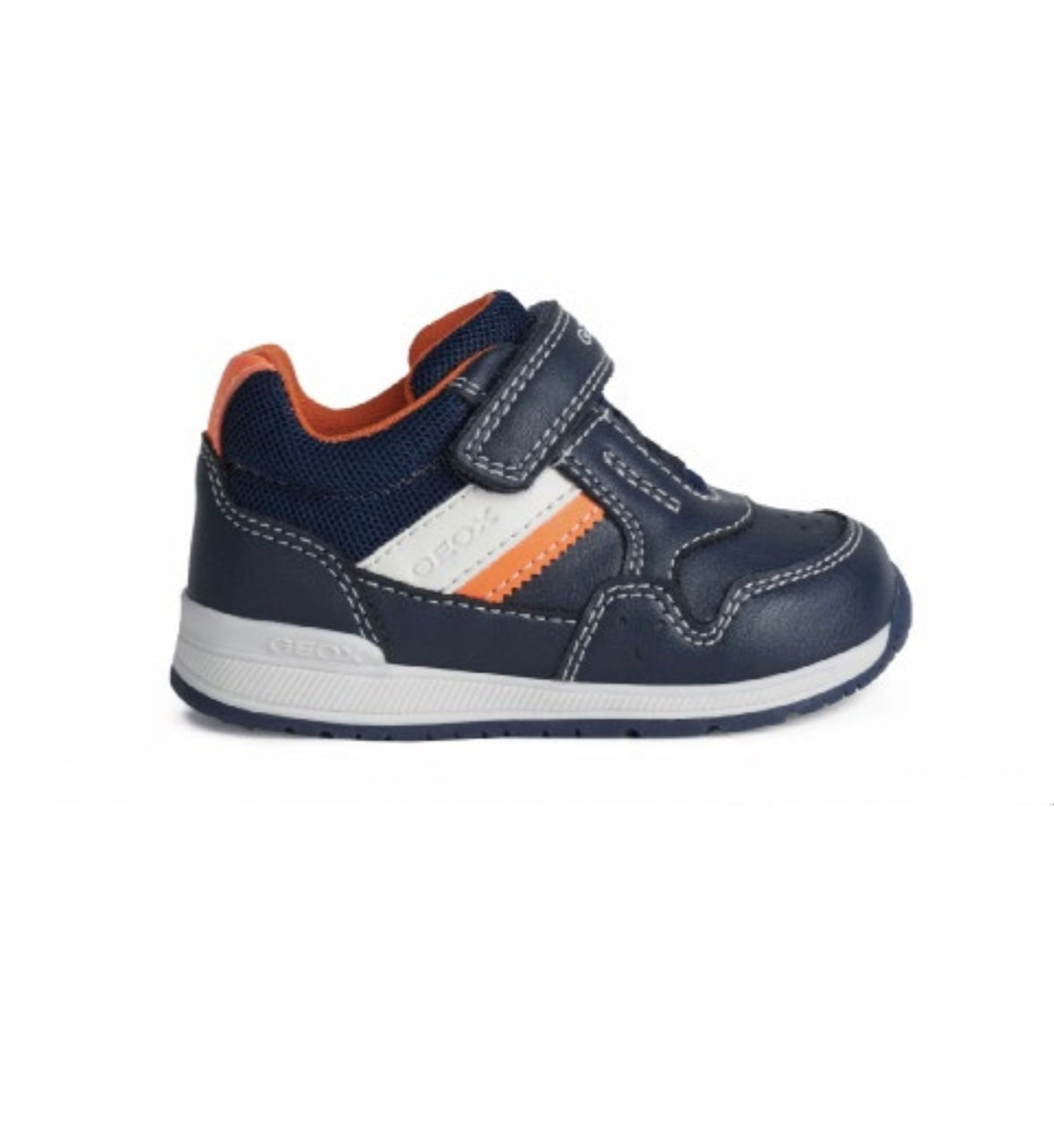 Souliers Rishon Bébé Garçon - Marine/Orange - 18 à 23