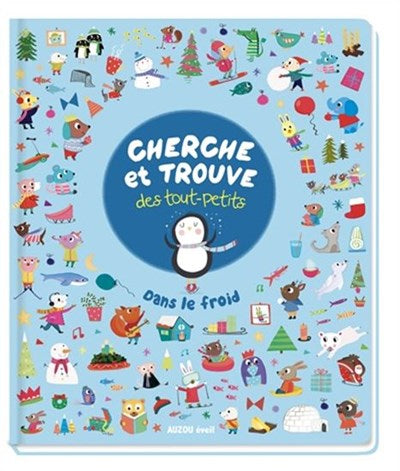 Cherche et trouve des tout-petits, dans le froid