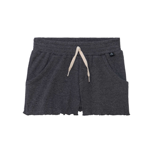 Culotte courte avec poches D30YG26 - 196 - Grus foncé - 3 à 12 ans