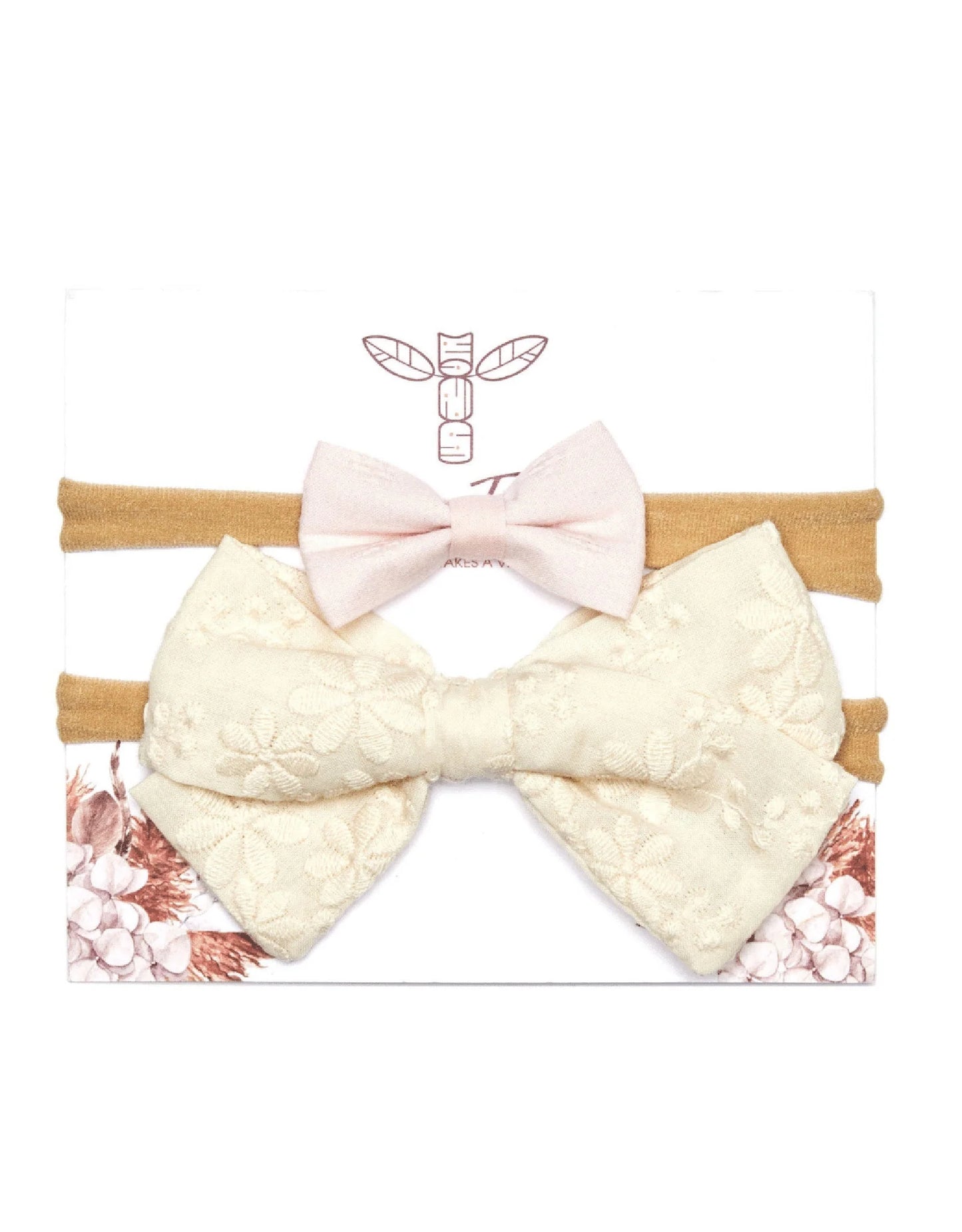 DUO DE BOUCLES À CHEVEUX - LILLY