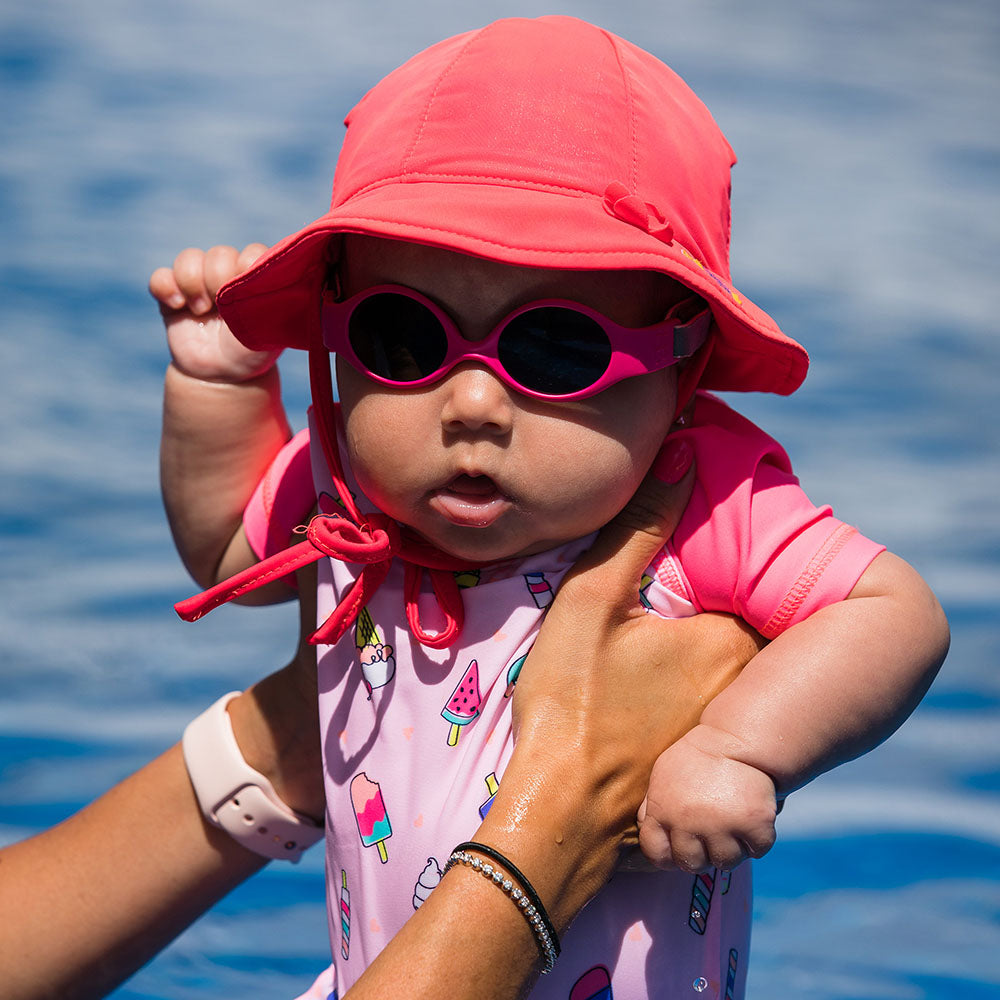 Sölar Mini - Lunettes de soleil évolutives en 2 étapes - Verte - 0-24 mois