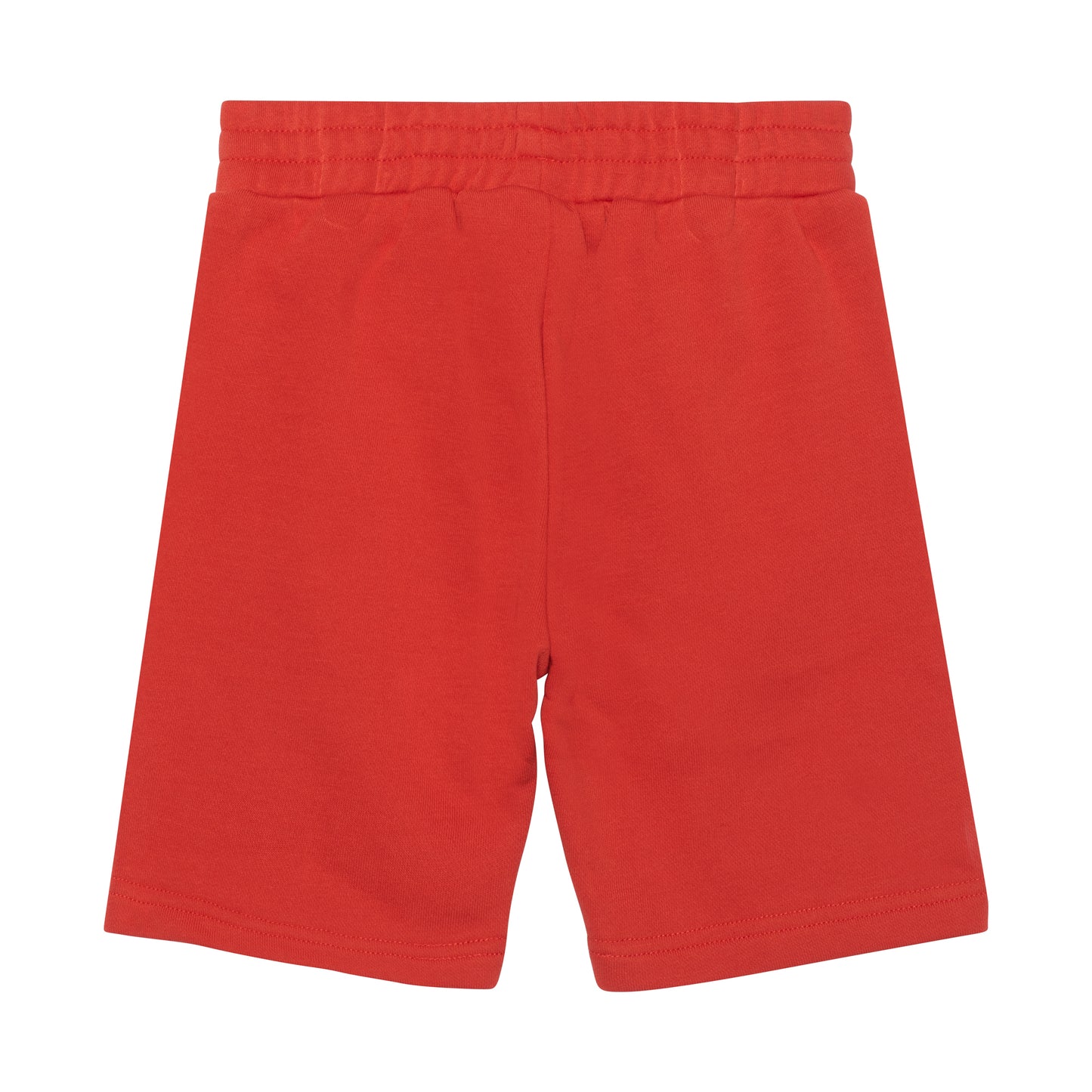Culotte courte en french Terry avec pocher à zip E30U28-847 - Rouge - 2 à 12 ans