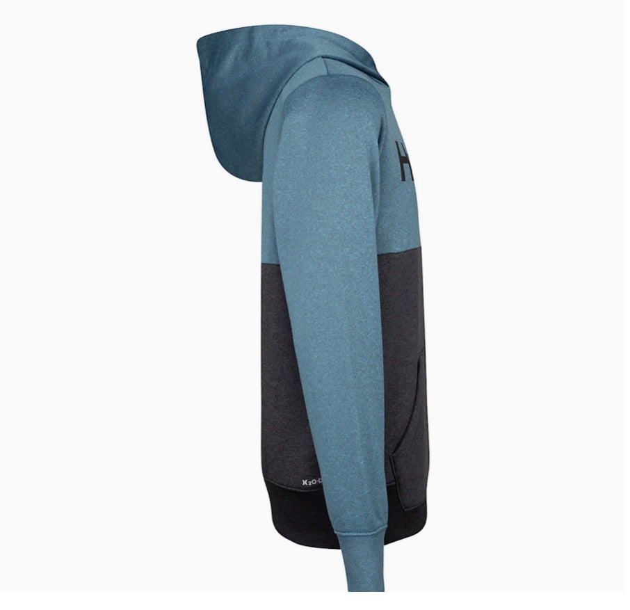 Hoodie en Dry-Fit Bleu/Gris - 8-15 ans