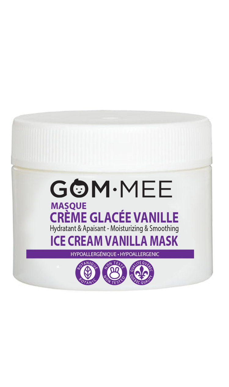 MASQUE VISAGE CRÈME GLACÉE À LA VANILLE PRÉ-ADO