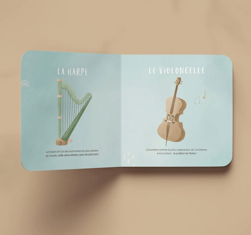 Livre Moka découvre les instruments de musique classique