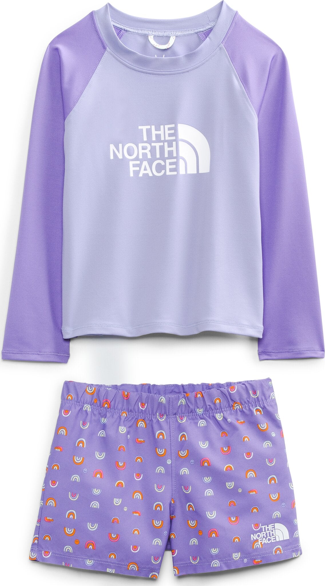 Ensemble à manches longues Sun - Arc-en-ciel- 2 à 6 ans