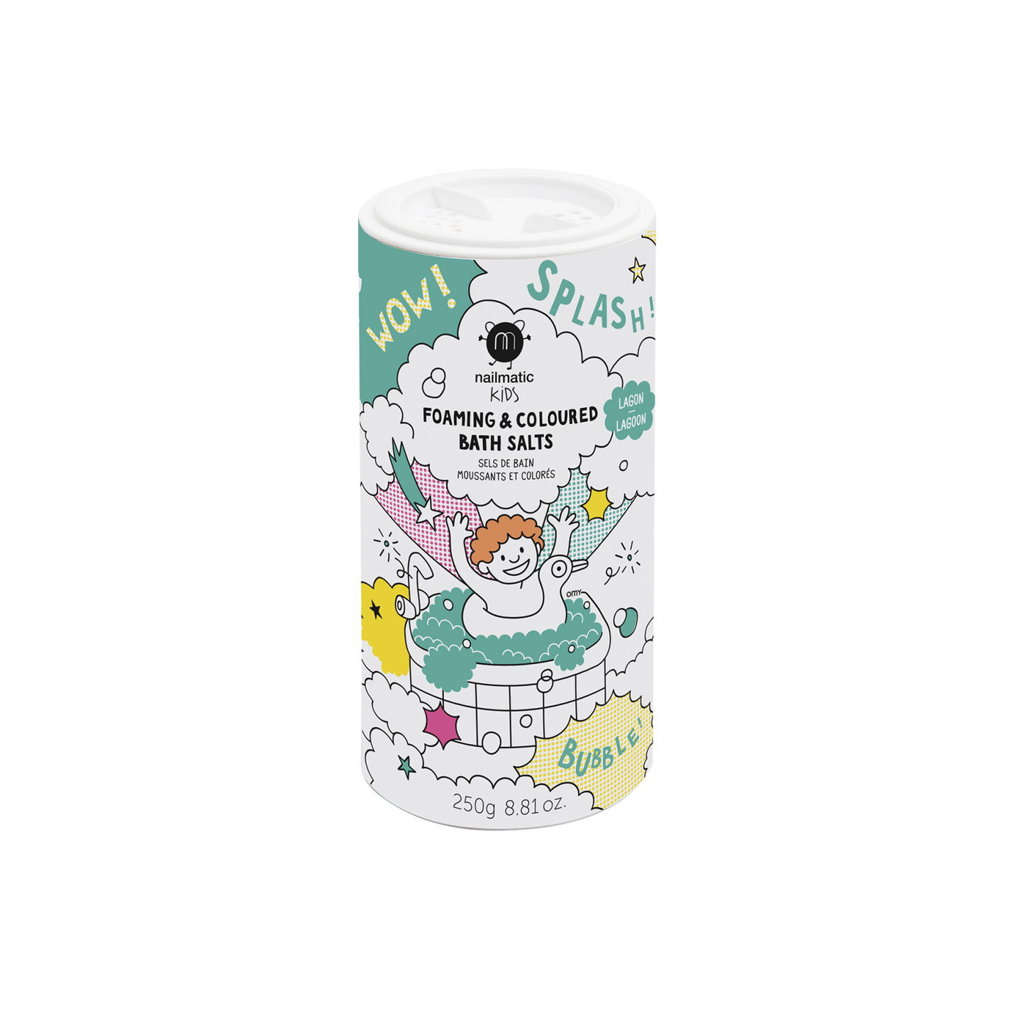 Nailmatic - Sels de bain colorés - Sels verts