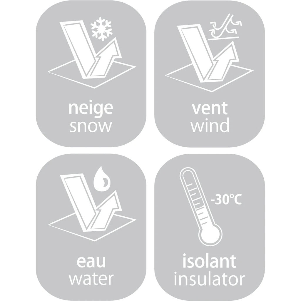 Housse élastique pour siège d'auto Hiver - CCVH21B - GRIS