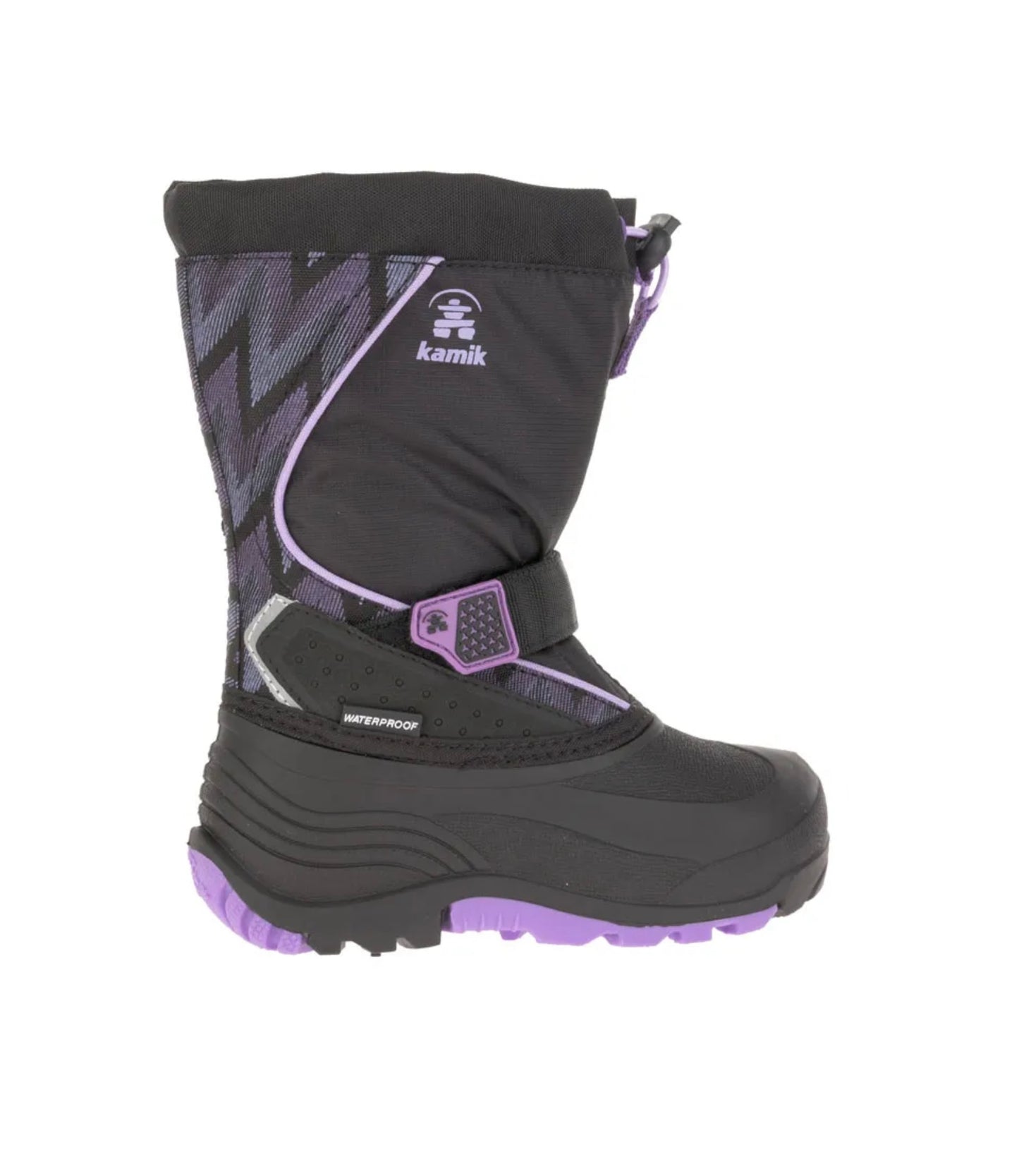Bottes d'hiver SNOWFALL P - Noir/Violet