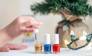 VERNIS À ONGLES MAGIQUE DE NOËL - DORÉ SCINTILLANT