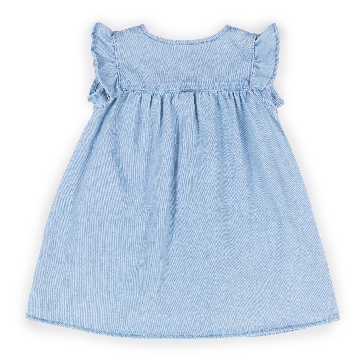 Robe en denim léger - Dompteuse de léopard - S2352-05 - 6 à 24 mois