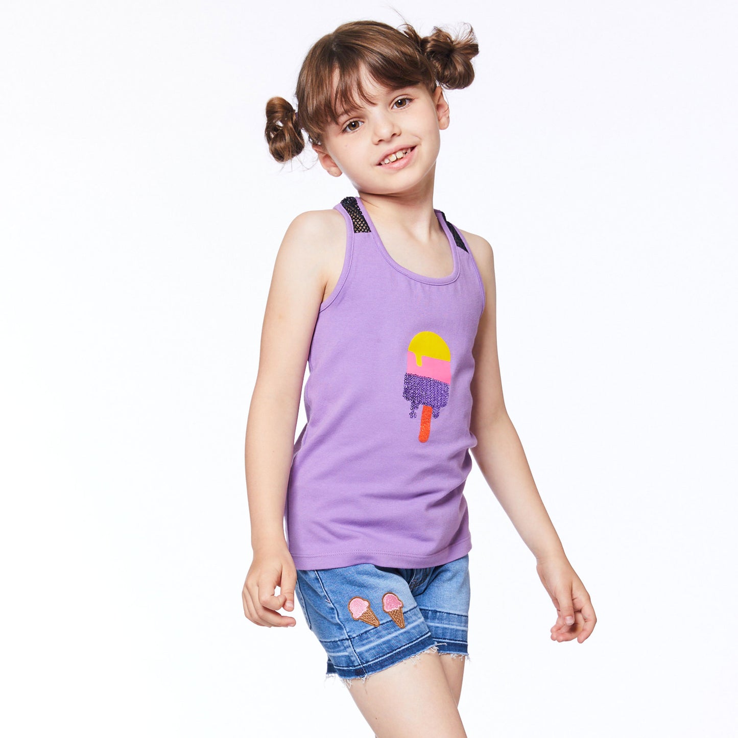 Camisole E30J71-510 - Violet- 2 à 14 ans