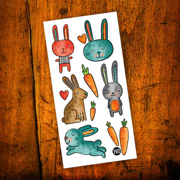 Tatouages - Les doux lapinous