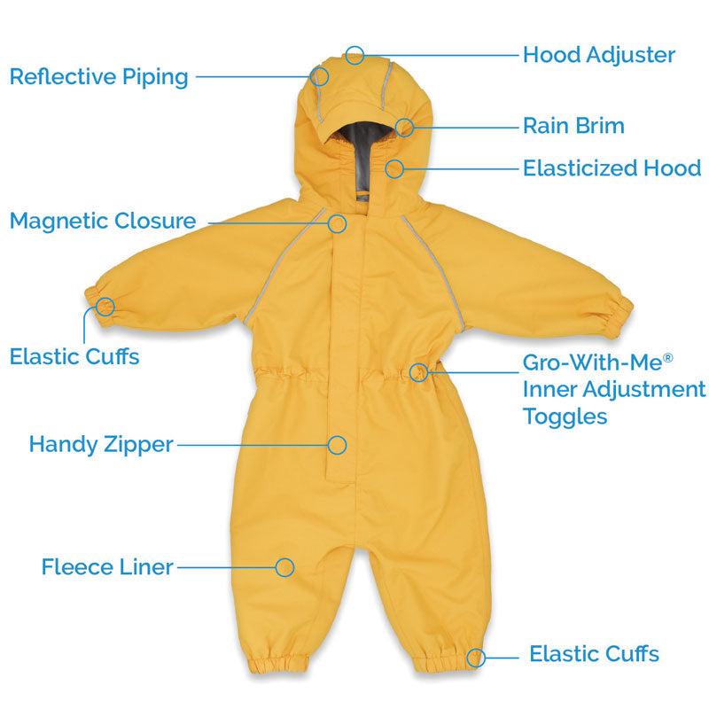 Combinaison imperméable mi-saison - Dinoland - 1 à 6 ans