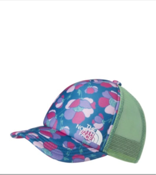 Casquette « Little trucker »- Floral pink - 2 à 6 ans