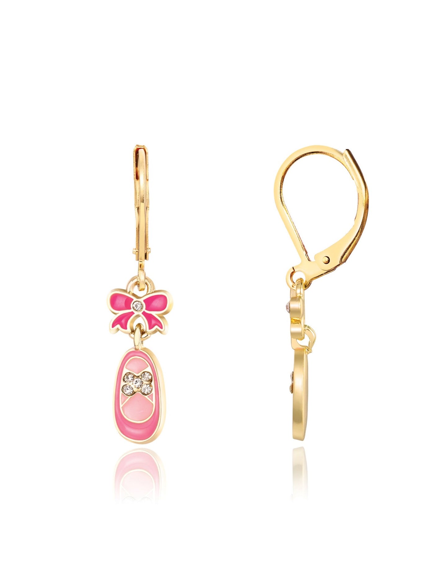 Boucles d'oreilles suspendues - Ballet