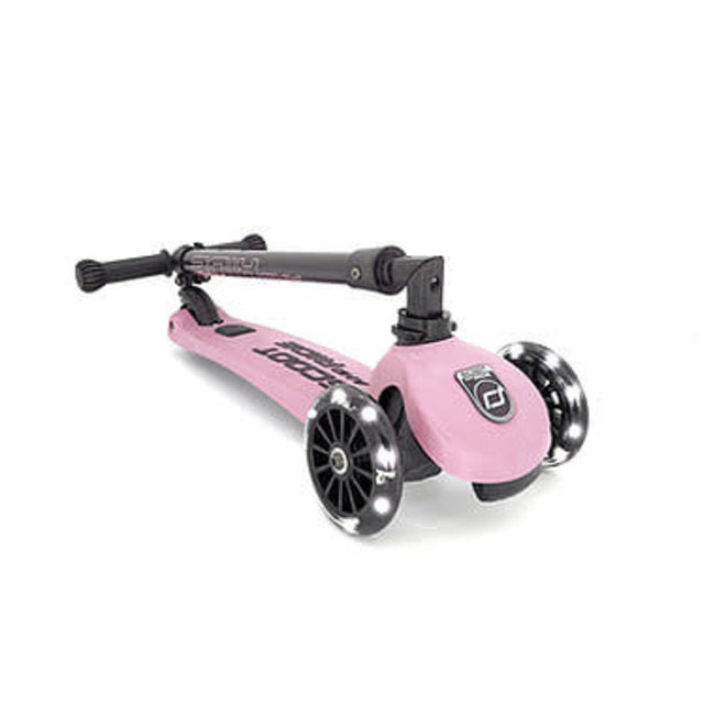 Trottinette Highwaykick 3 avec Lumières DEL, Rose
