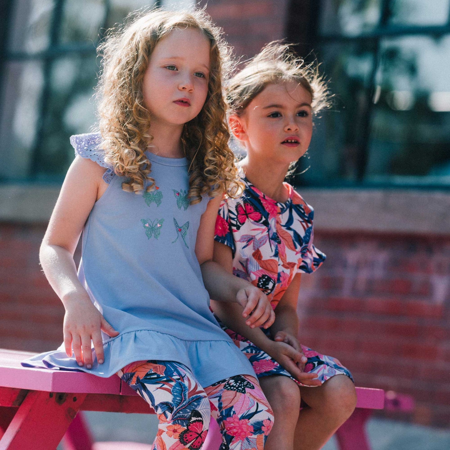 Robe avec détail au crochet E30K75-969 - Thistle Down - 2 à 14 ans