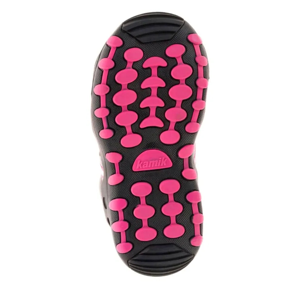 Sandales CRAB - TOUT-PETITS HK9042 - Gris/Rose - 5E à 13E et 1 à 4J