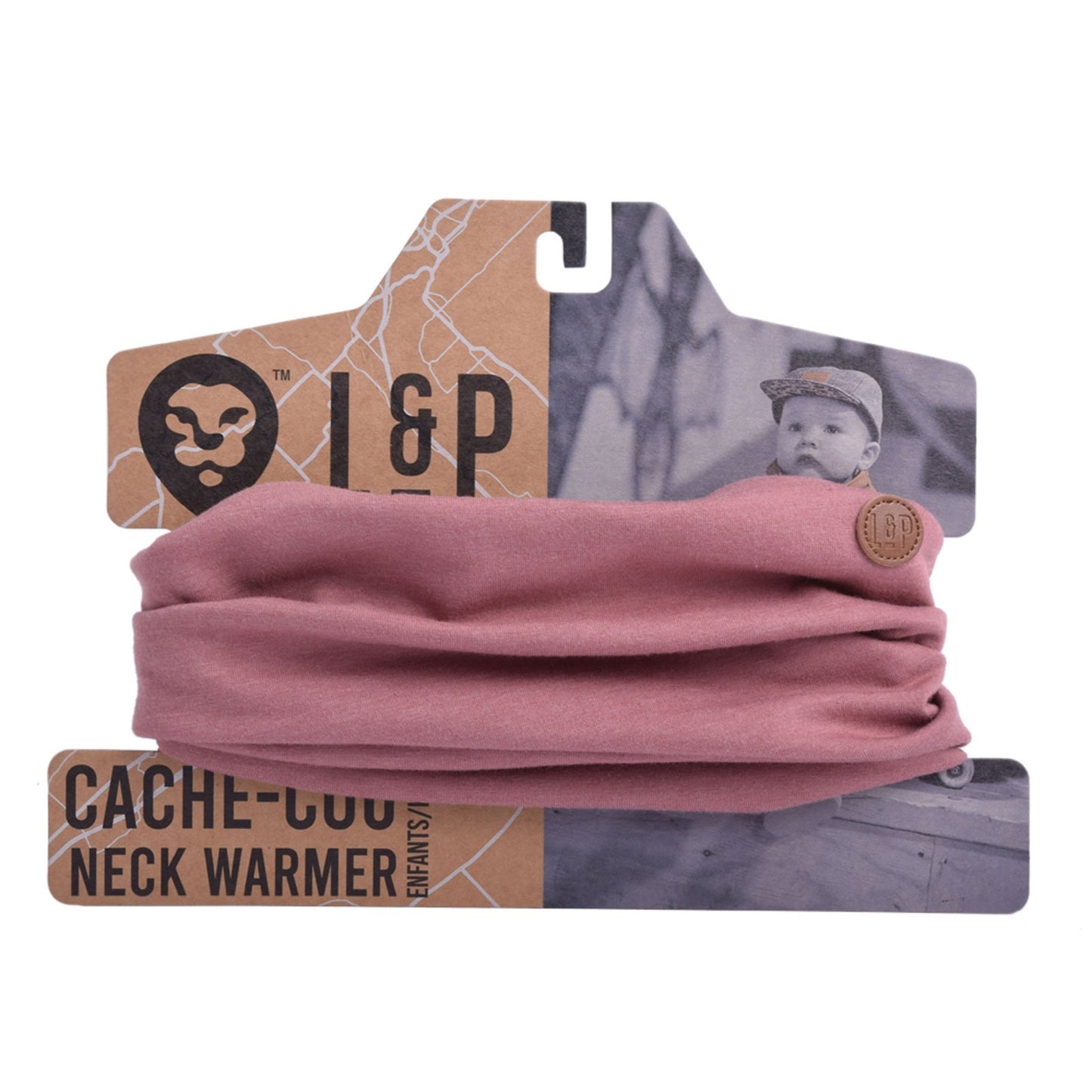 Foulard en coton (AUBERGINE )