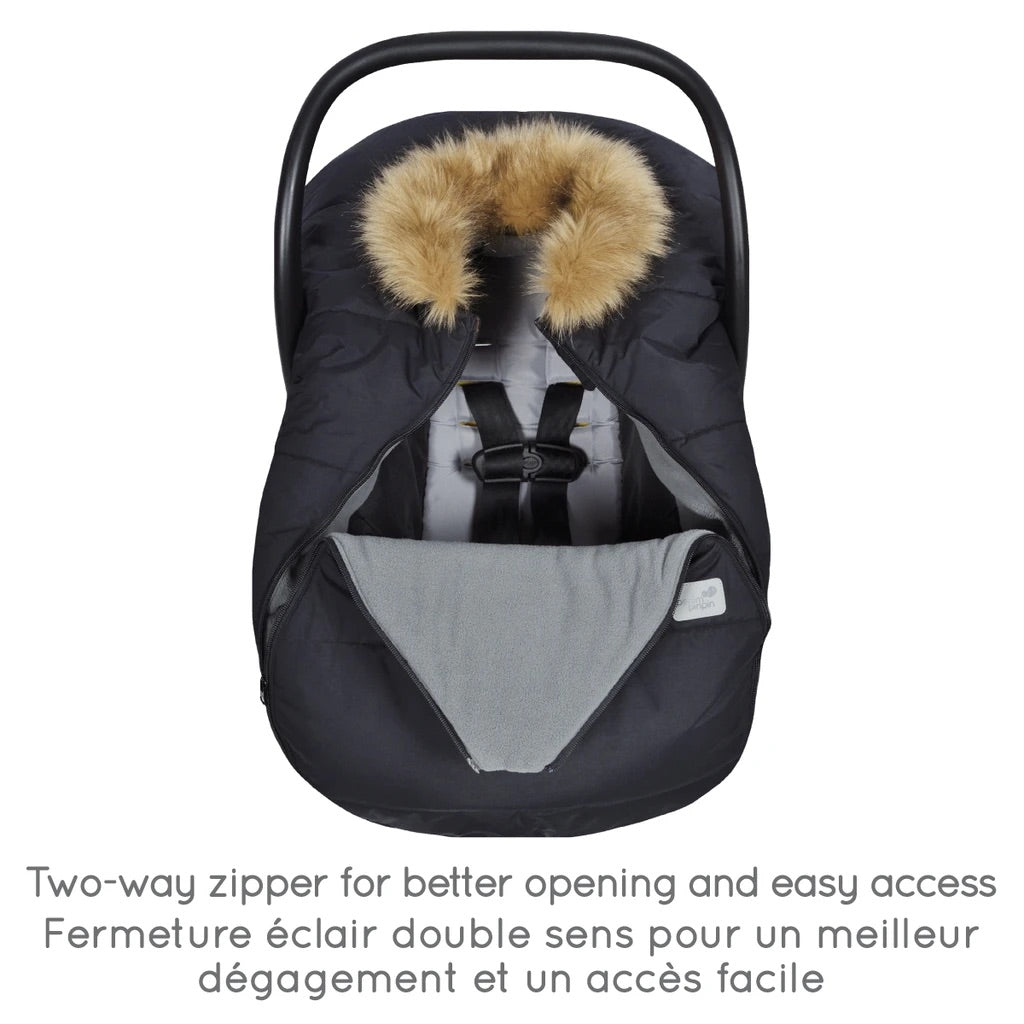 Housse élastique pour siège d'auto Hiver - CCVH21B - GRIS