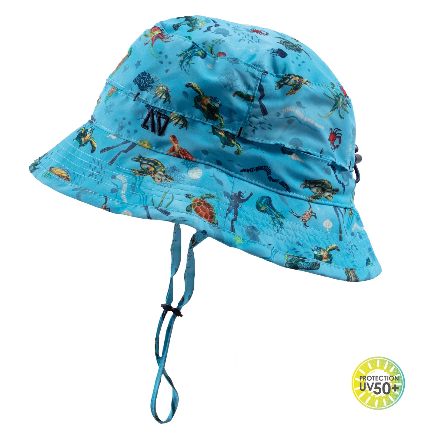 Chapeau UV - Rivière bleue- S22CUV300 - 0/6 mois à 10 ans