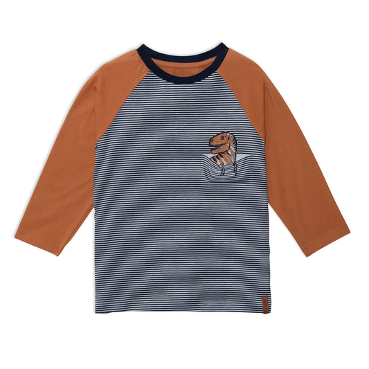 Chandail raglan à manches longues E20U75-966 - 3 à 12 ans