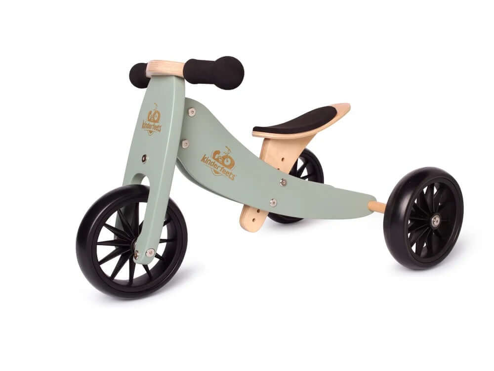 2-EN-1 TINY TOT PLUS Tricycle & Vélo d'équilibre - Vert