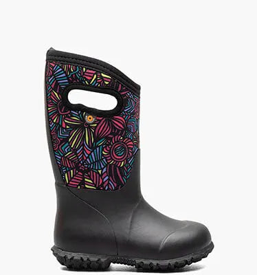 Botte YORK mi-saison - Pointures 7 enfant à 6 junior - Jardin de fleurs