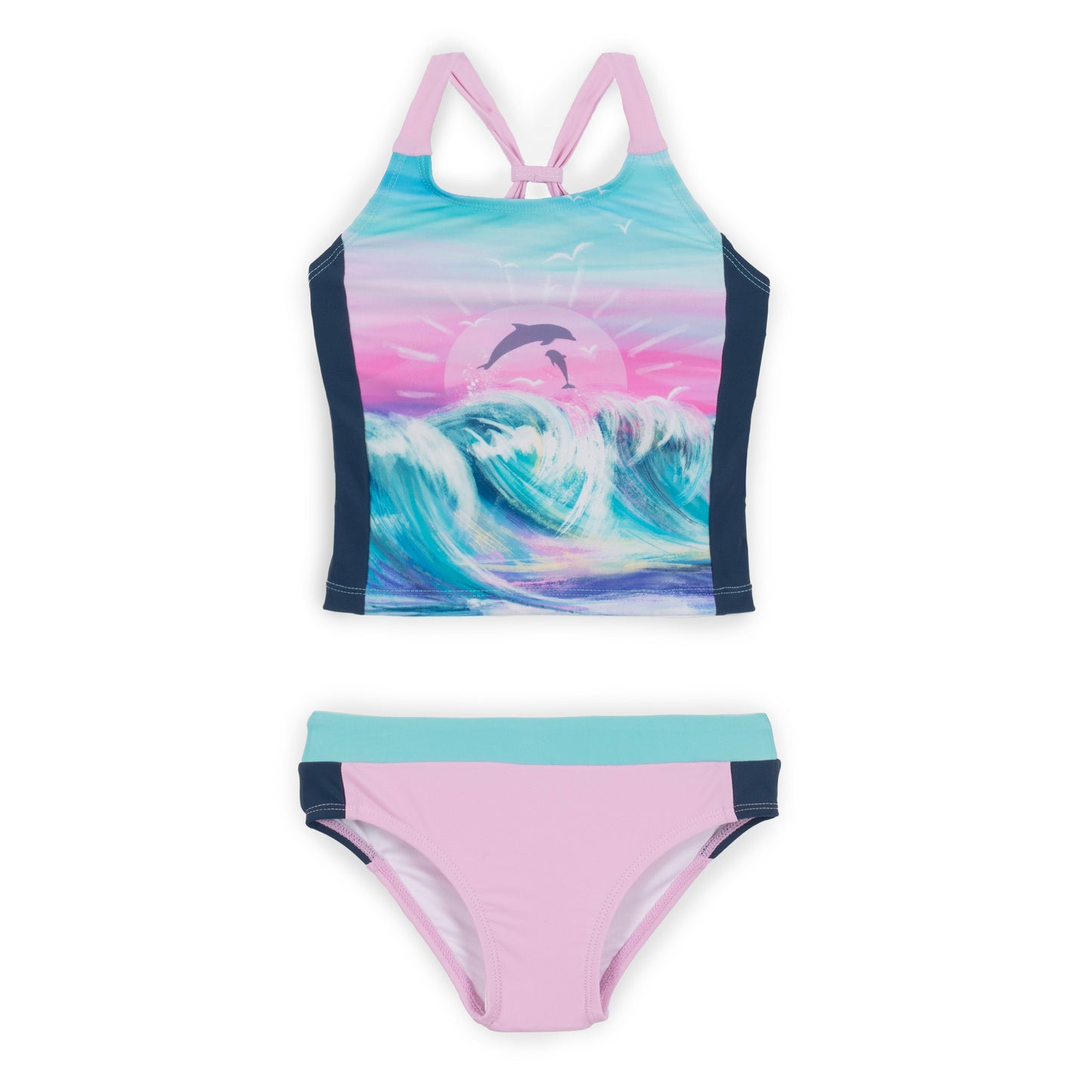 Maillot de bain 2 pièces- Dauphin - S23S16-02 - 4 à 14 ans