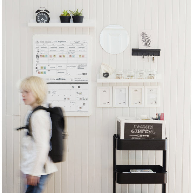 Planificateur Familial Aimanté, Mensuel