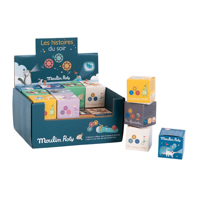Moulin Roty - 3 Disques pour Lampe à Histoires, Cirque
